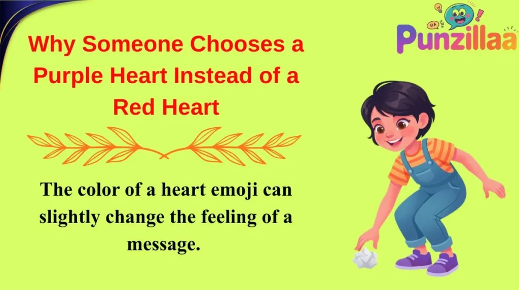 Why Someone Chooses a Purple Heart Instead of a Red Heart