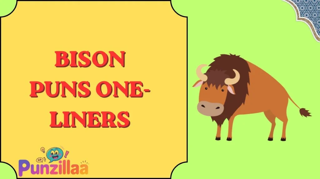 Bison Puns One-Liners