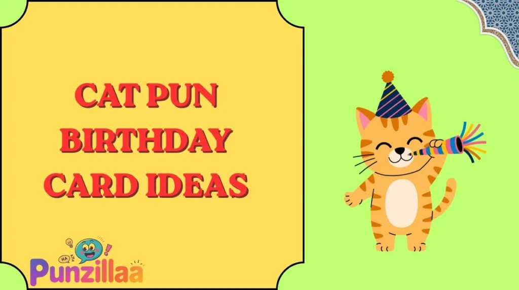 Cat Pun Birthday Card Ideas