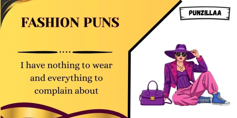 Fashion Puns