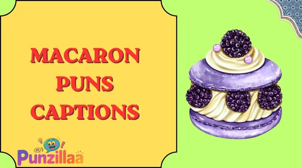 Macaron Puns Captions