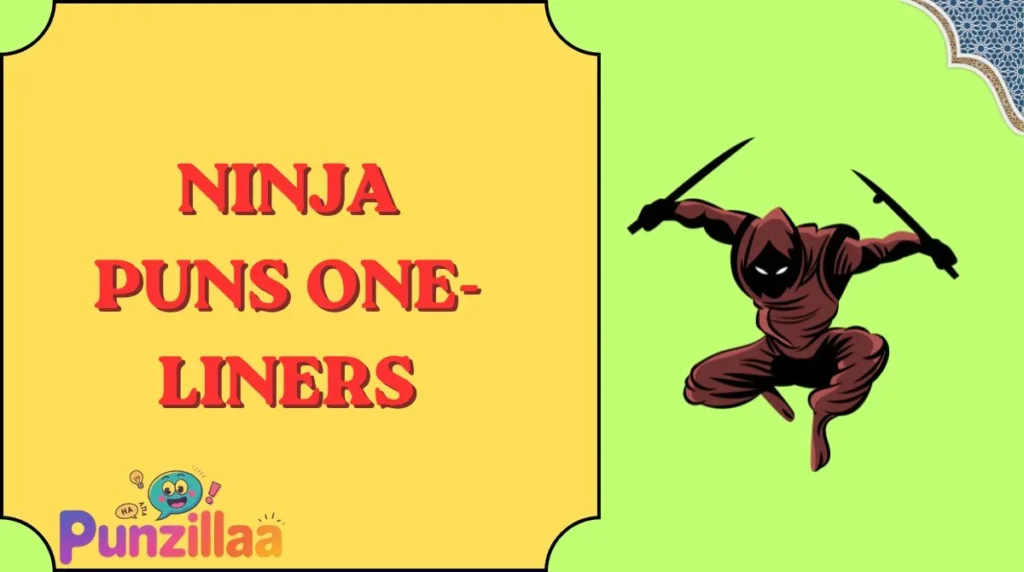 Ninja Puns One-Liners