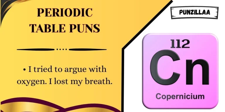 Periodic Table Puns