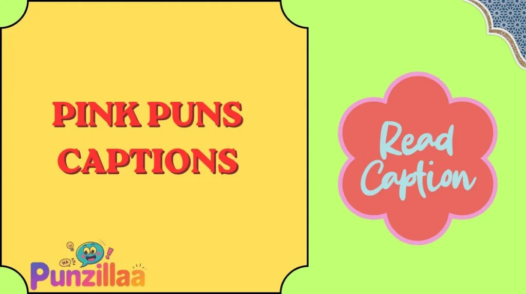 Pink Puns Captions