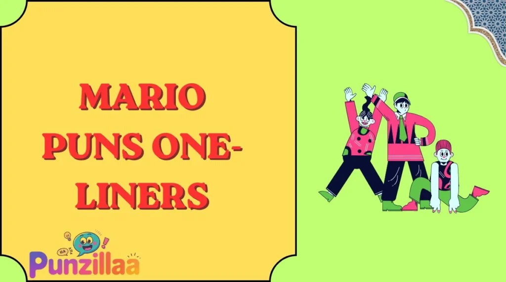 Mario Puns One-Liners