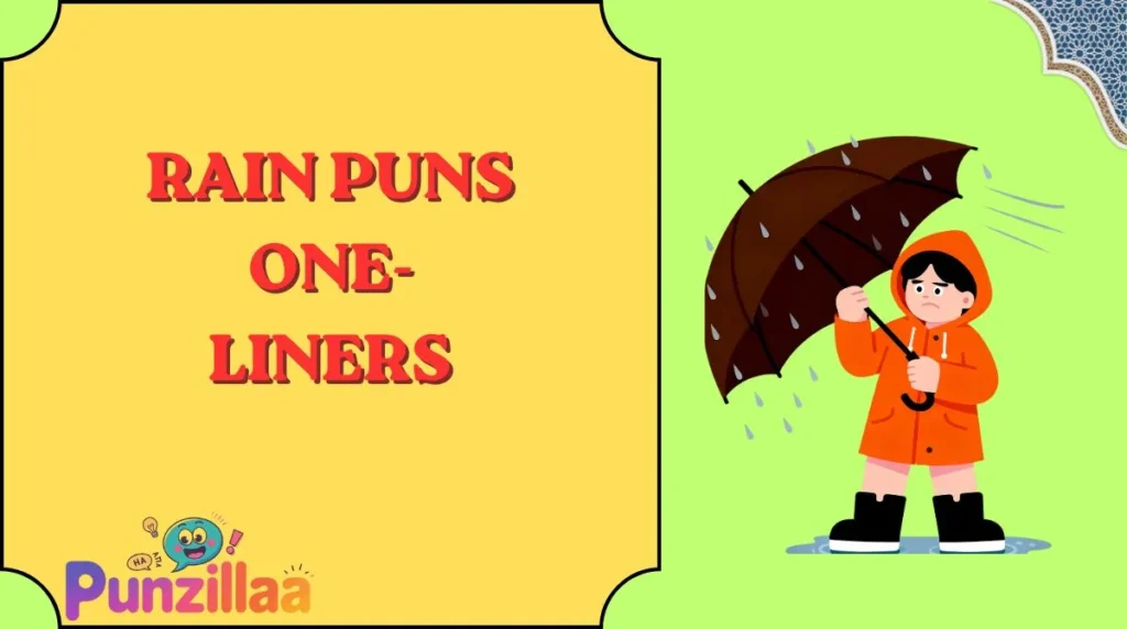 Rain Puns One-Liners