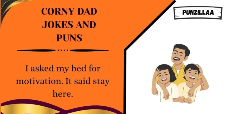 Corny Dad Jokes and Puns