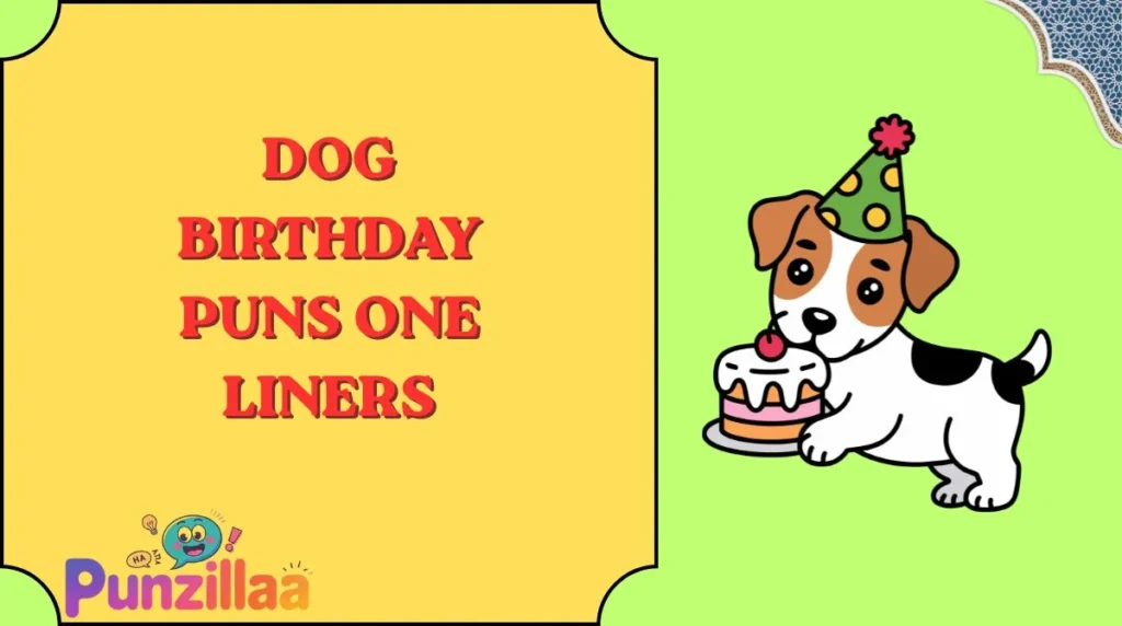 Dog Birthday Puns One Liners
