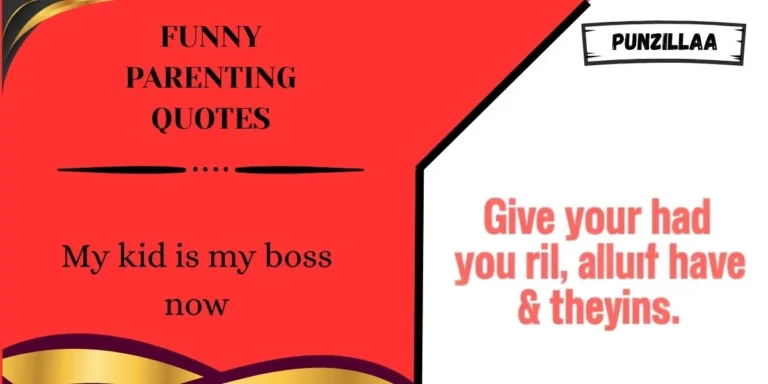 Funny Parenting Quotes