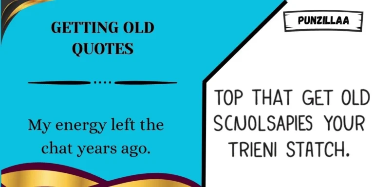 Getting Old Quotes