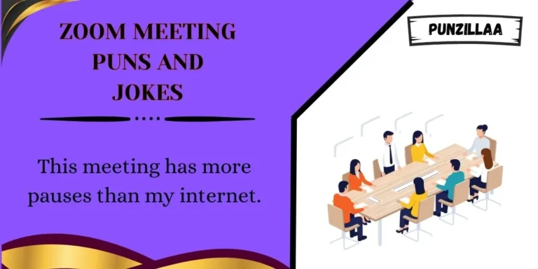 Zoom Meeting Puns and Jokes