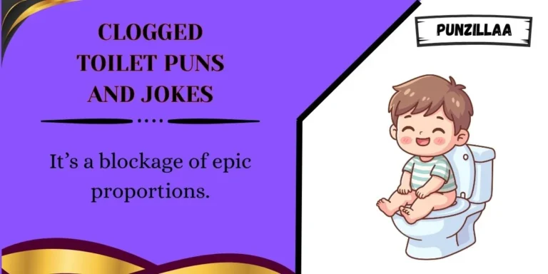 Clogged Toilet Puns and Jokes