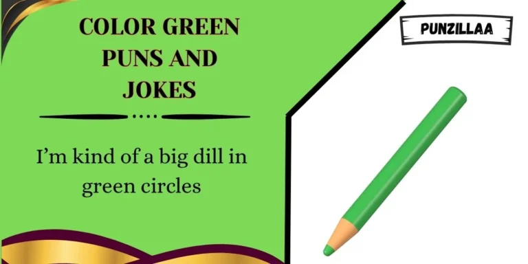 Color Green Puns and Jokes