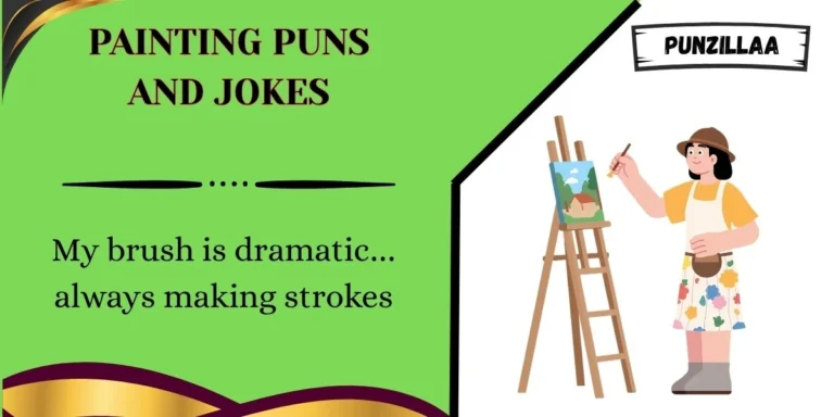 Painting Puns and Jokes
