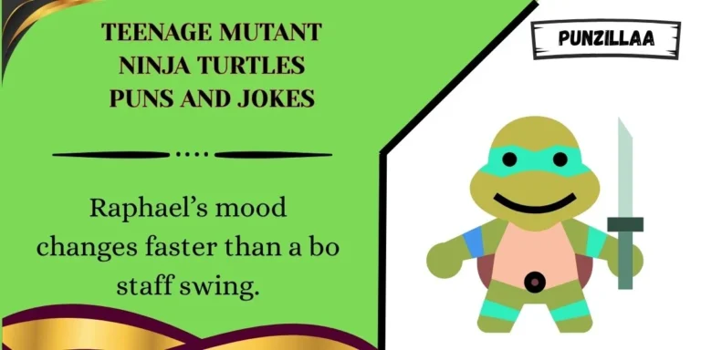 Teenage Mutant Ninja Turtles Puns and Jokes