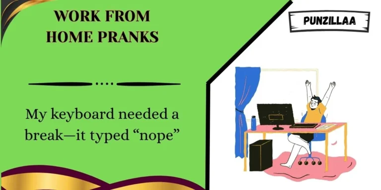 Work From Home Pranks