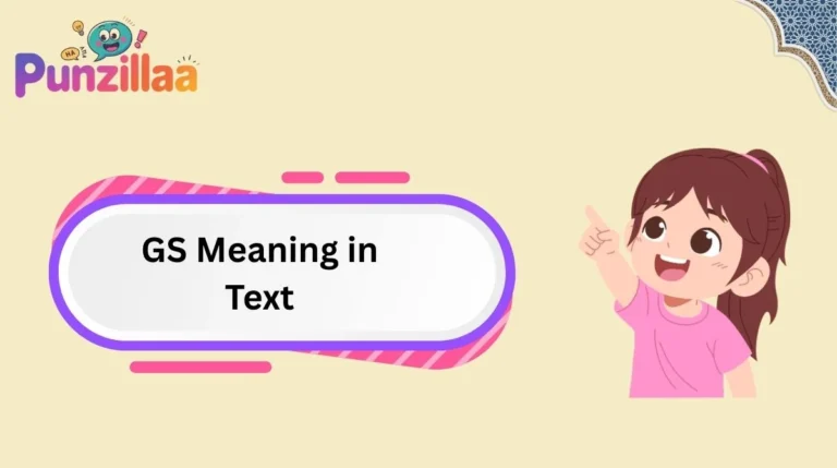 GS Meaning in Text