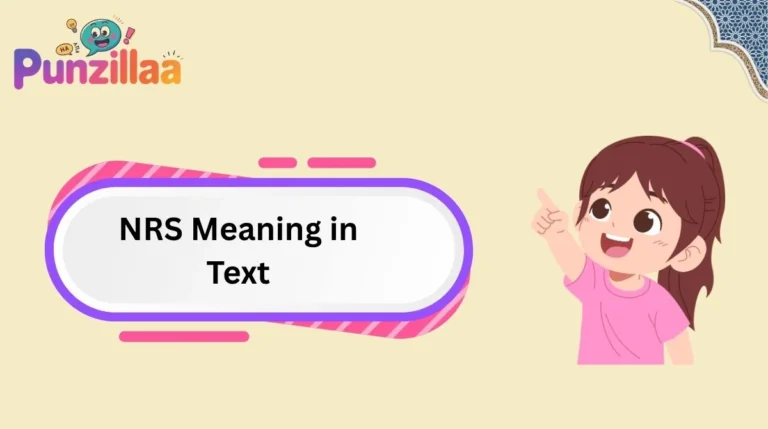 NRS Meaning in Text