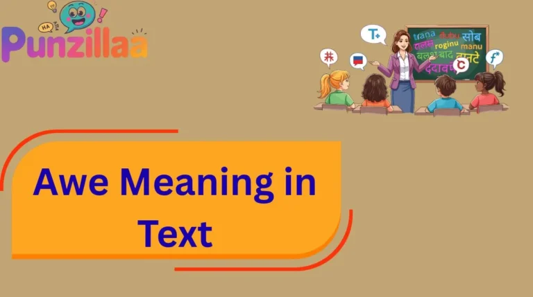 Awe Meaning in Text