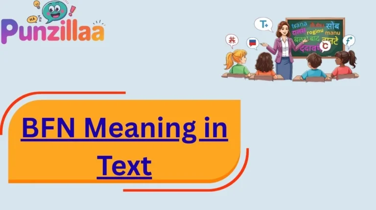 BFN Meaning in Text