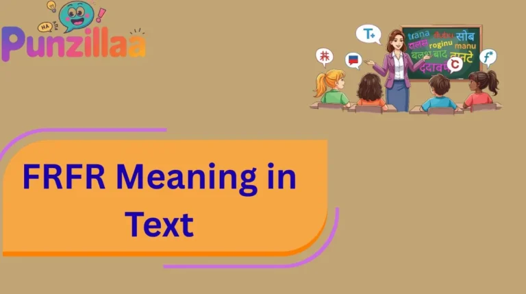 FRFR Meaning in Text