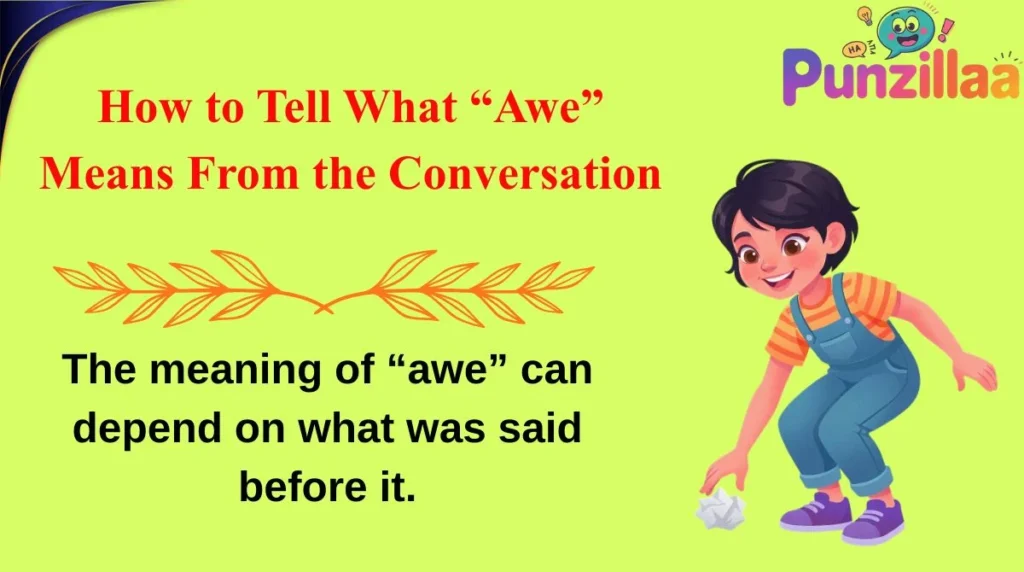 How to Tell What “Awe” Means From the Conversation