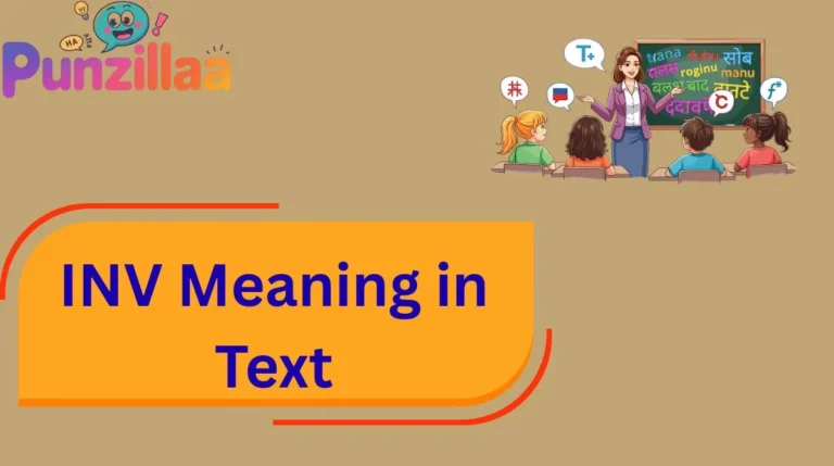 INV Meaning in Text