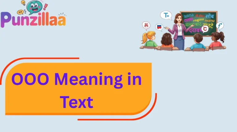 OOO Meaning in Text