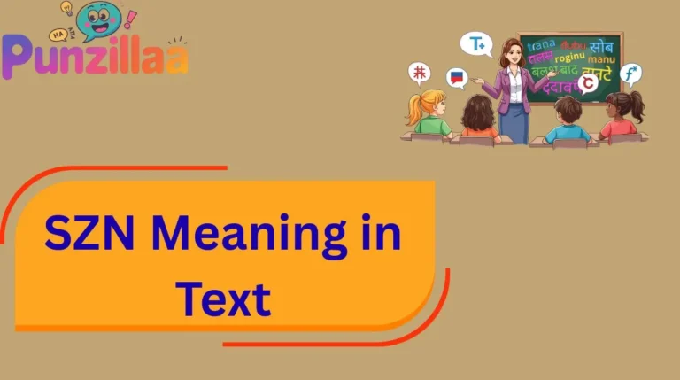 SZN Meaning in Text