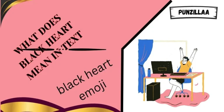 What Does Black Heart Mean in Text