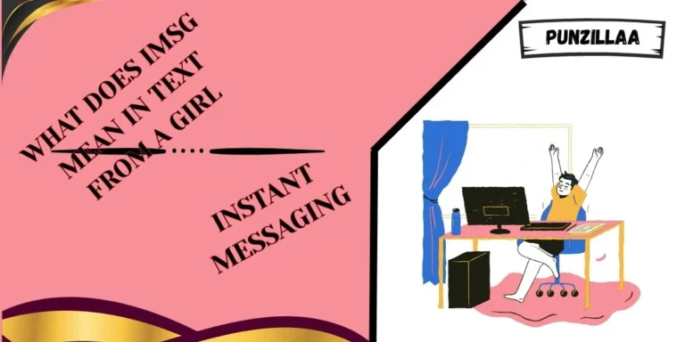 What Does IMSG Mean in Text From a Girl