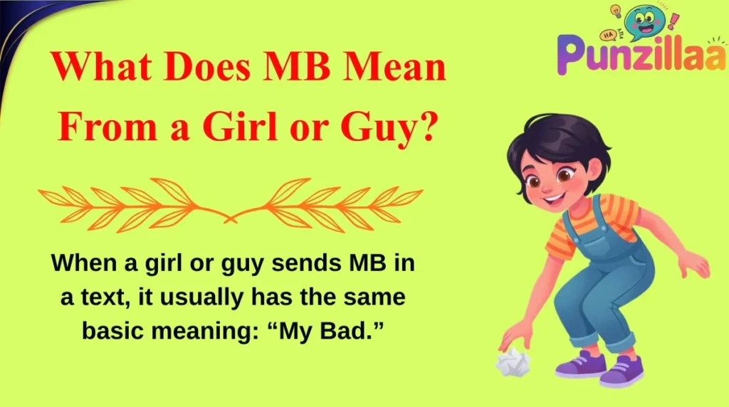 What Does MB Mean From a Girl or Guy?