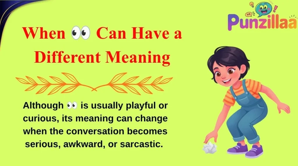 When ๐ Can Have a Different Meaning