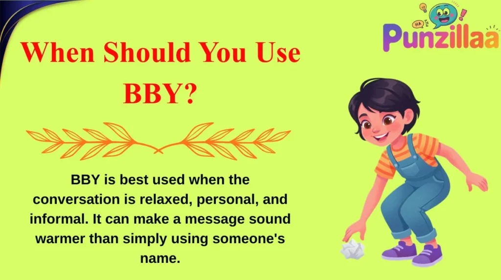 When Should You Use BBY?