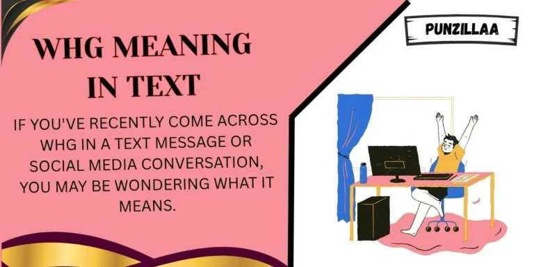 WHG Meaning in Text