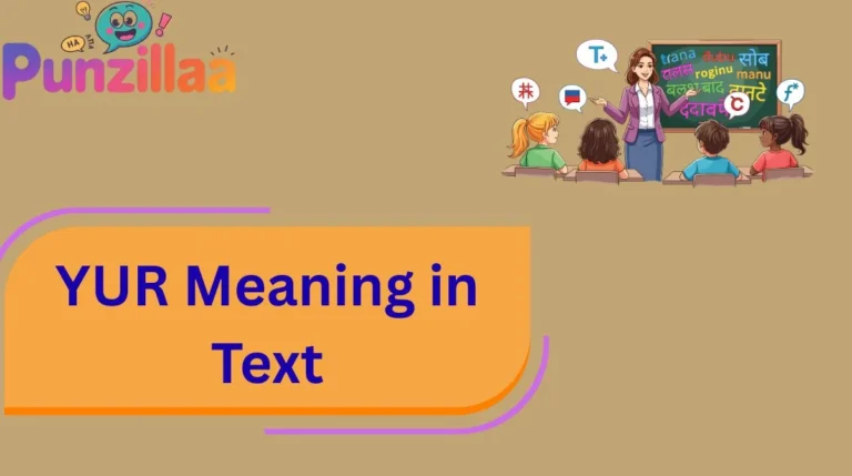 YUR Meaning in Text