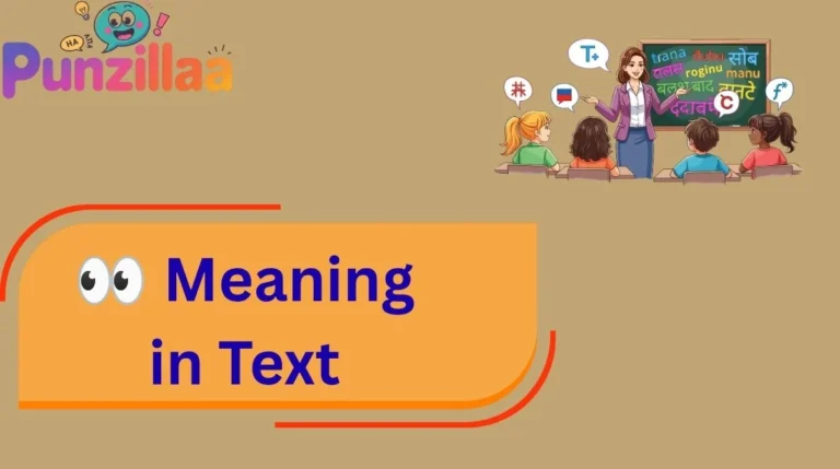 👀 Meaning in Text