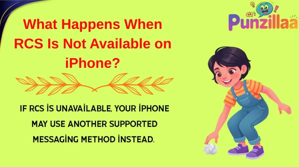 What Happens When RCS Is Not Available on iPhone?