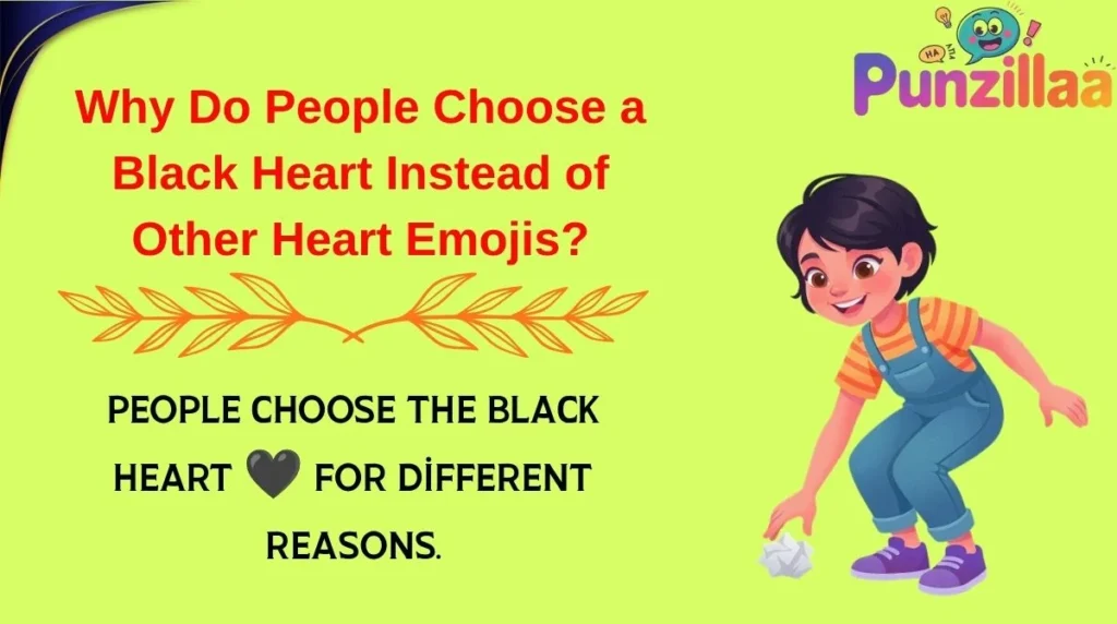 Why Do People Choose a Black Heart Instead of Other Heart Emojis?